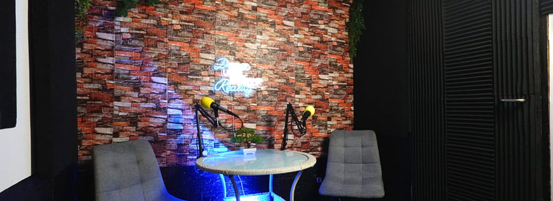 Podcast setup Studija Asfalt 3